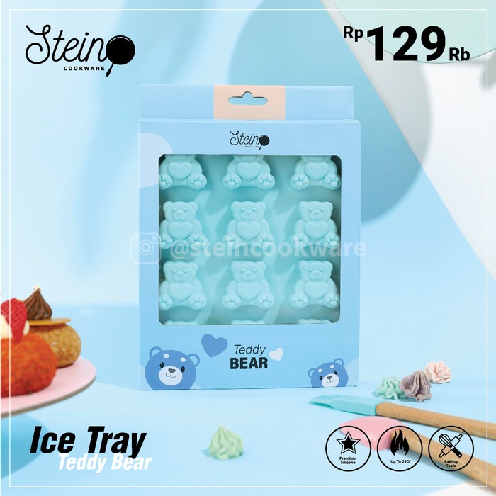 Steincookware Teddy Bear Ice Tray / Silicon Mold