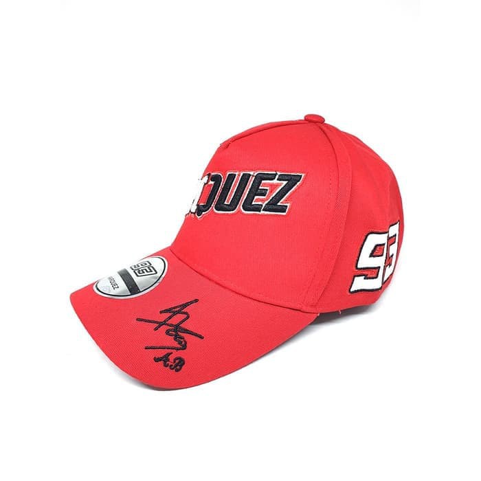 Hot Sale! TOPI MOTOGP MARC MARQUEZ 93 RED HAT CAP SNAPBACK