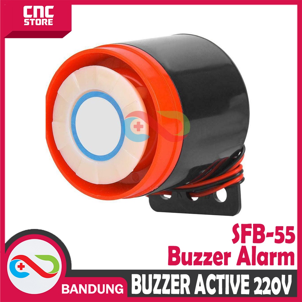 SFB-55 ALARM BUZZER ACTIVE 220V HIGH DECIBEL FOR INDUSTRI