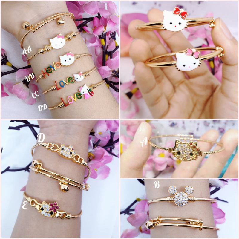 1 lusin gelang anak isi 12 pc model campur2