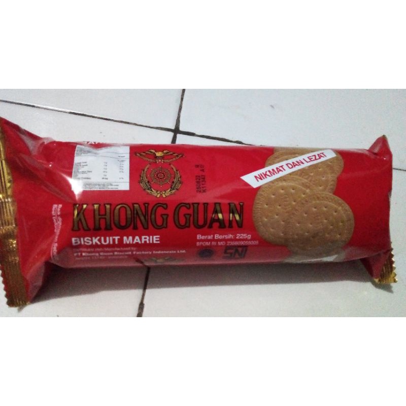 

KHONG GUAN biskuit marie/ khong guan marie biscuits(225g)