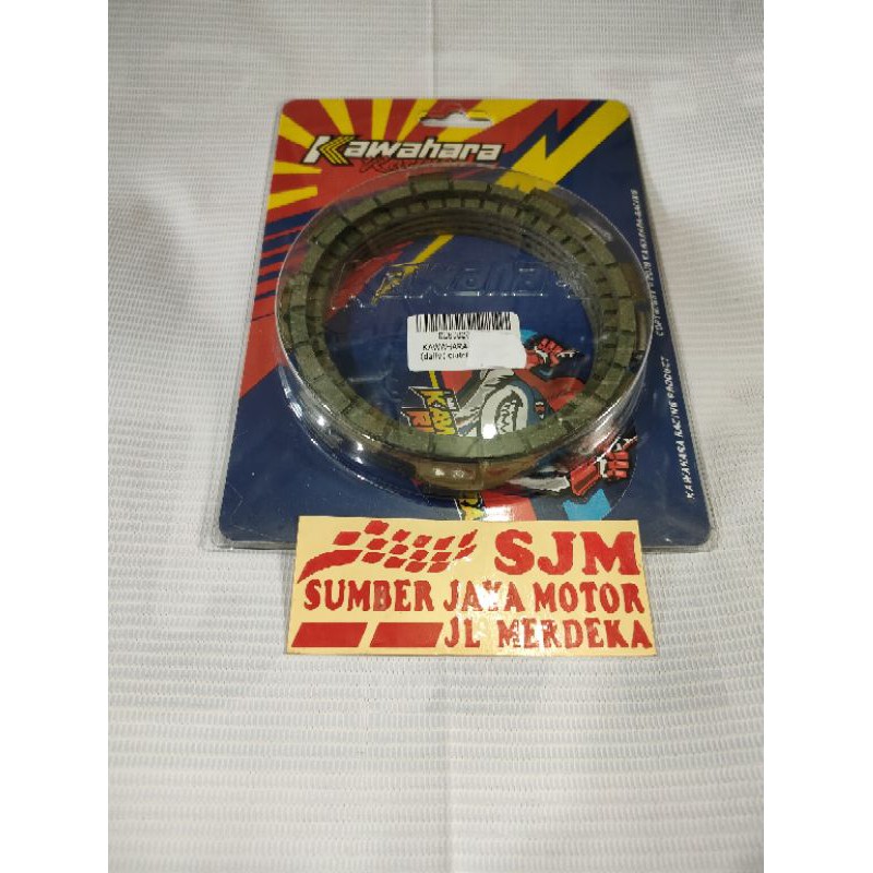 kampas kopling Supra x lama Kawahara racing