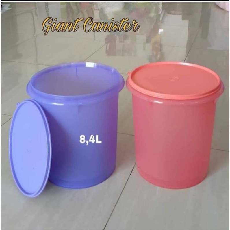 Giant Canister/toples krupuk/tupperware