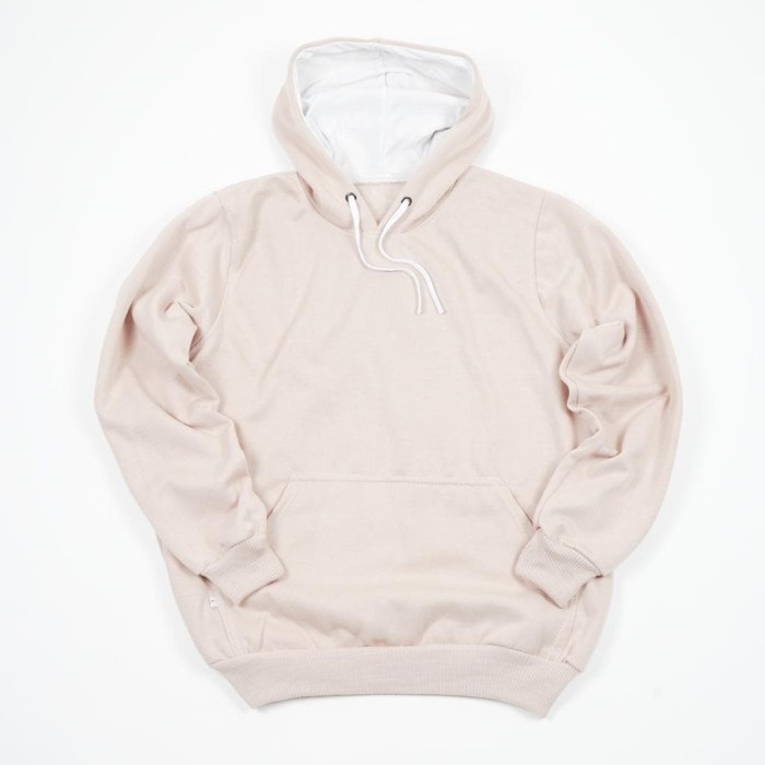 [jaket]Hoodie Jumper Polos Cream Khaki Beige Unisex Premium Quality dede50q