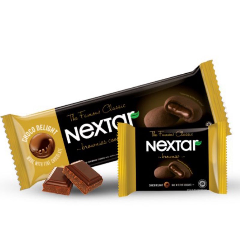 BOX - NEXTAR Nabati Choho Brownies 10x34gr Bronis Cokelat