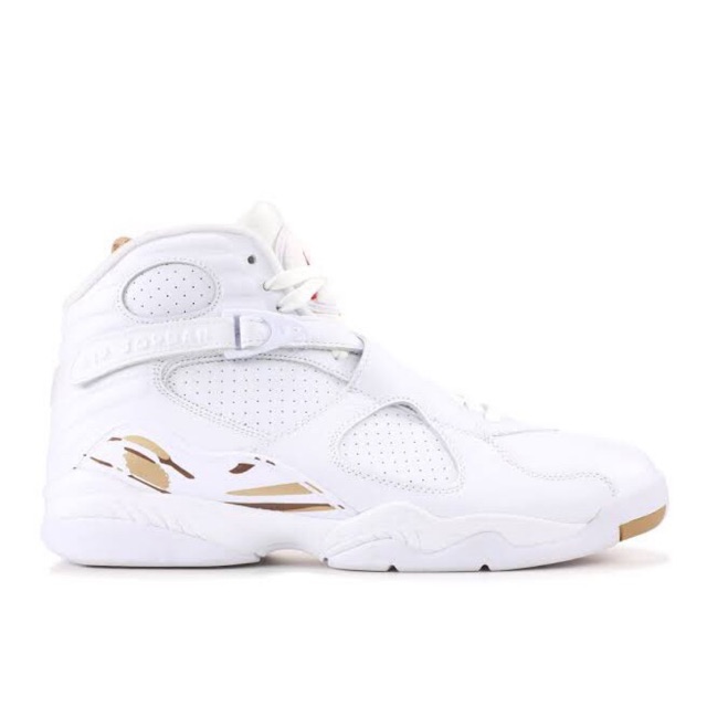 SEPATU NIKE AIR JORDAN 8 OVO METALIC GOLD AA1239-135 NIKE AUTHENTIC - 44
