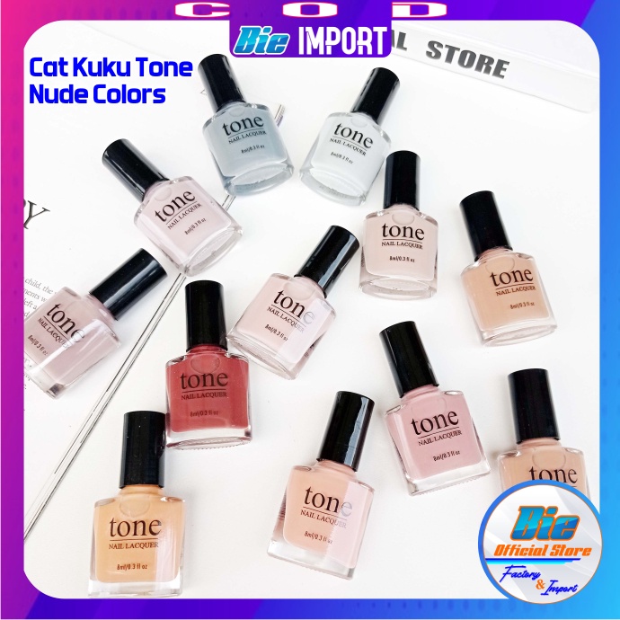 Cat Kuku Pitek Tone Nude Color Impor Best Seller