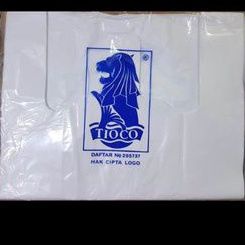 Kresek Putih 50 TEBAL per pak Kantong Plastik TIOCO