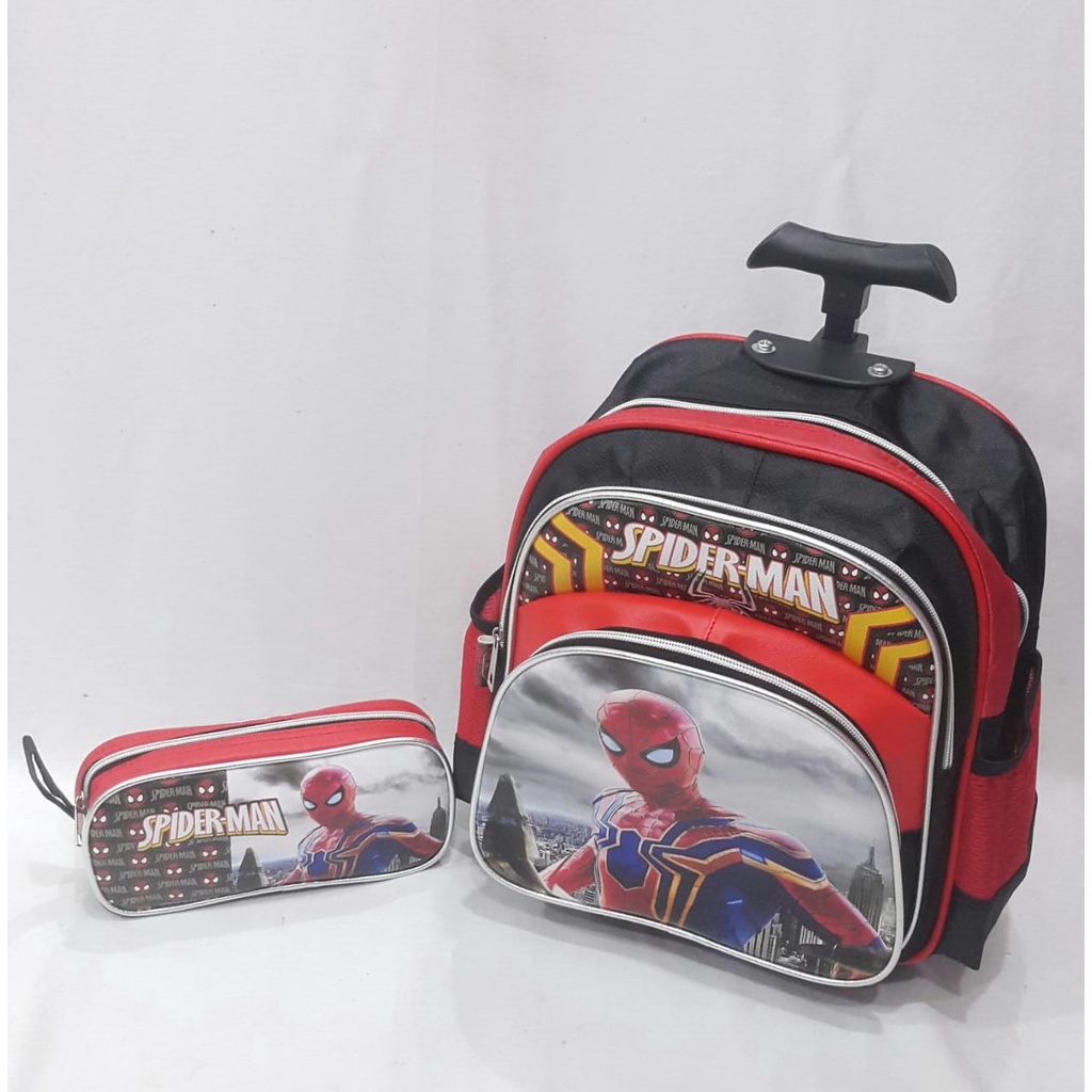 JOYELSY- PROMO TAS SEKOLAH SET NJ43 SPIDERMAN