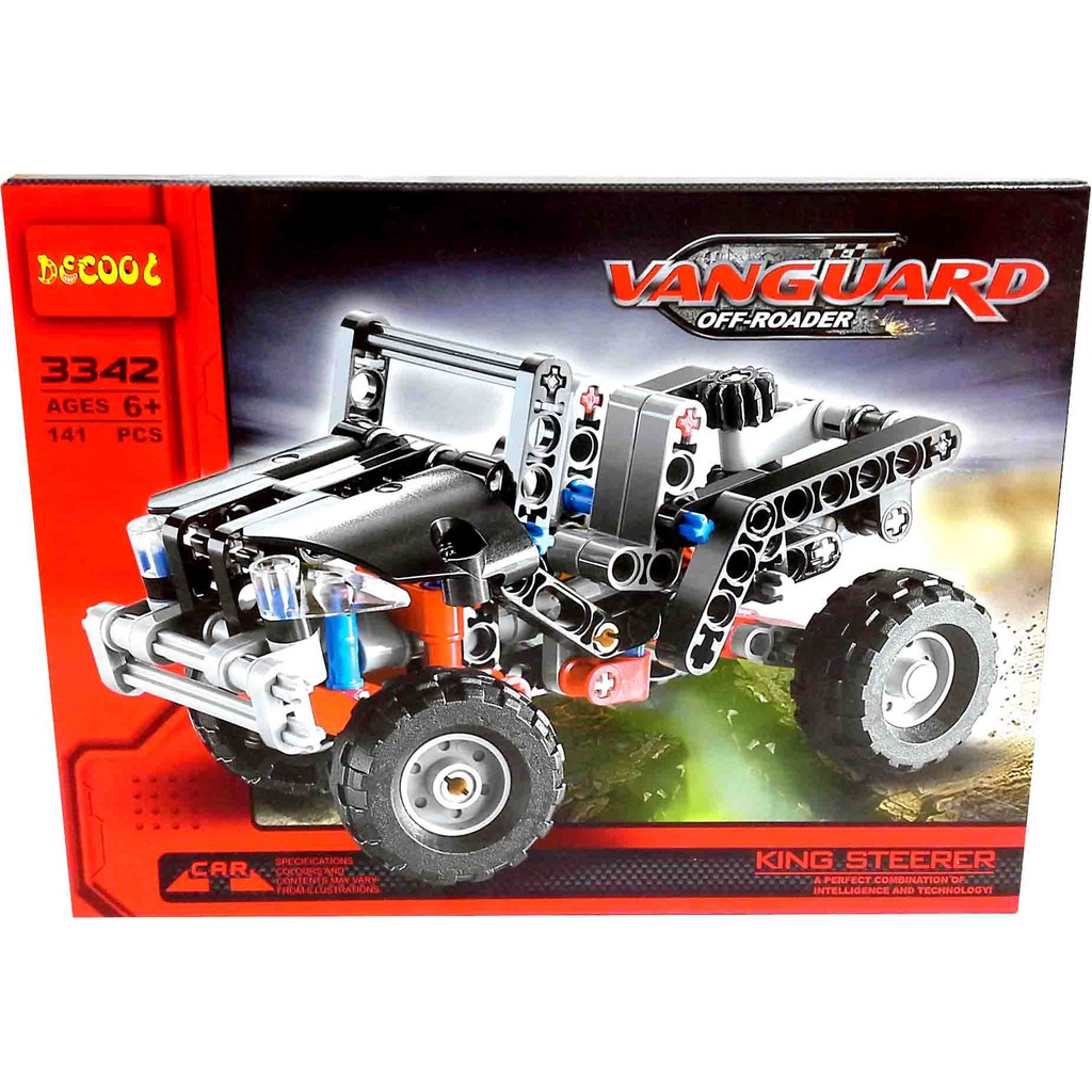 Lego Decool 3342 King Steerer Vanguard Off Roader