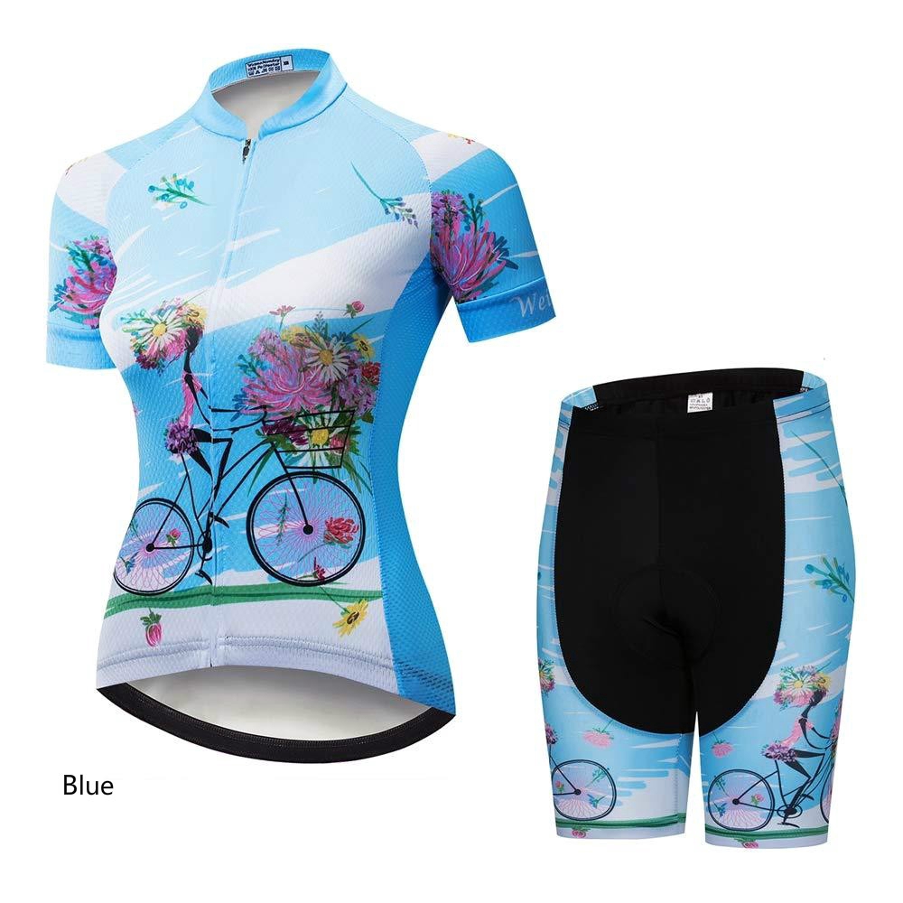 blue bicycle shorts
