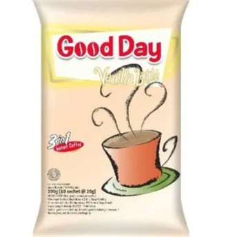 

Kopi Good Day Vanilla Latte 10 Sachet @20G