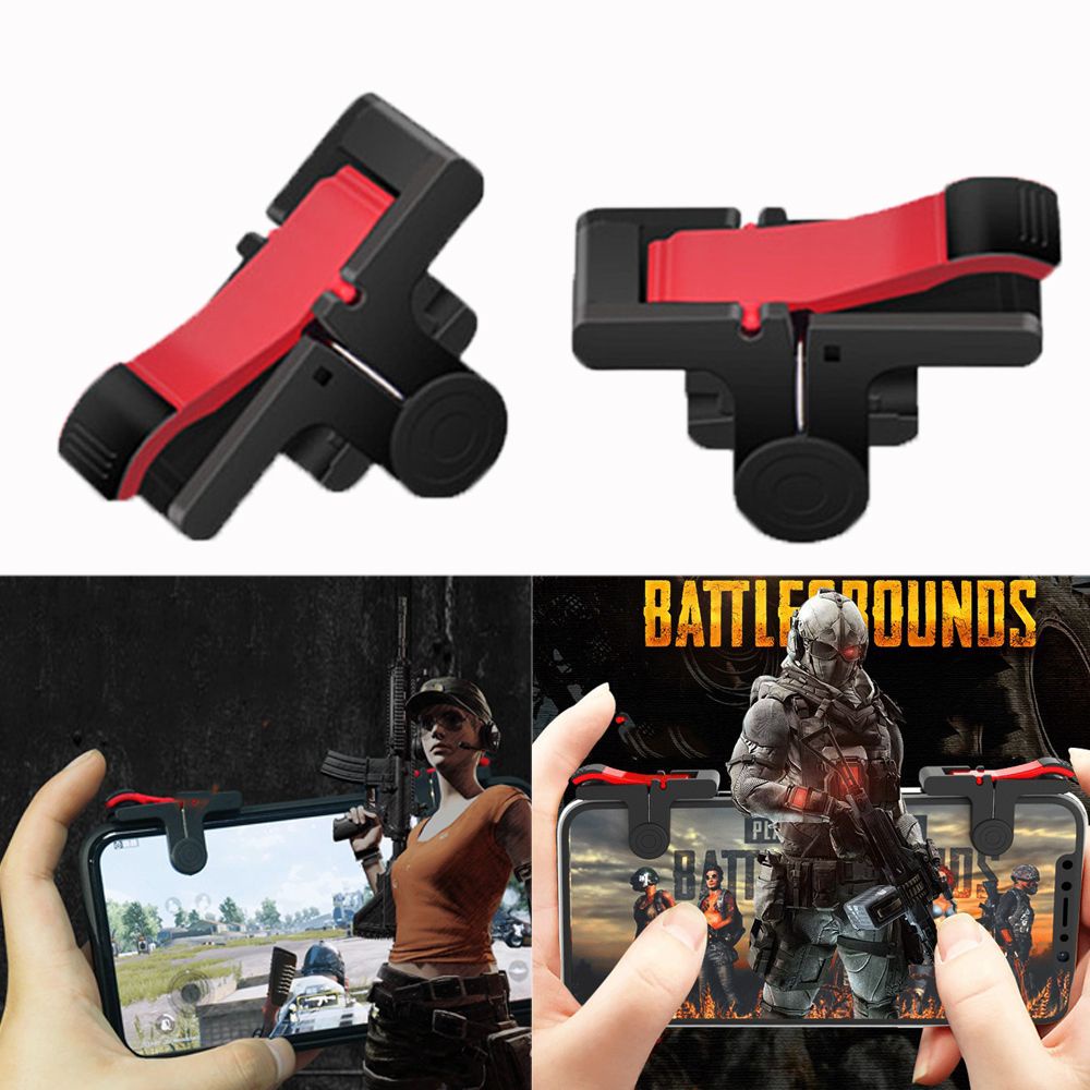 Quinton Tombol Trigger L1R1 Controller Game Pubg Untuk Iphone Android