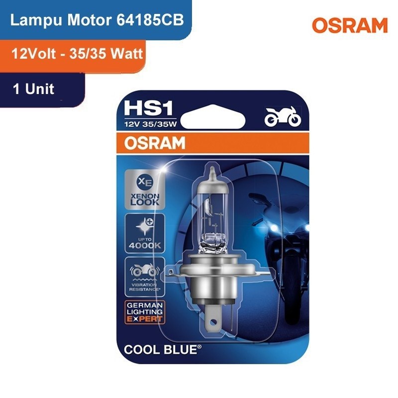 BOHLAM LAMPU DEPAN SCOOPY FI VERZA VESPA HS1 64185CB COOL BLUE OSRAM