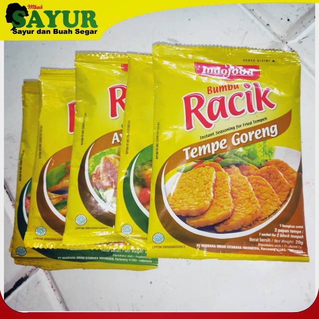 

Racik Tempe Goreng [ 1pcs ]