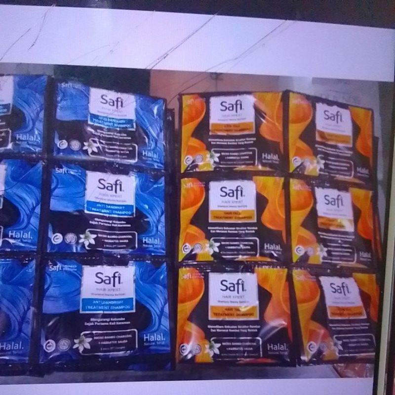 Safi shampo sachet