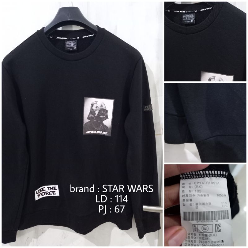 SWEATER CREWNECK BRAND STAR WARS