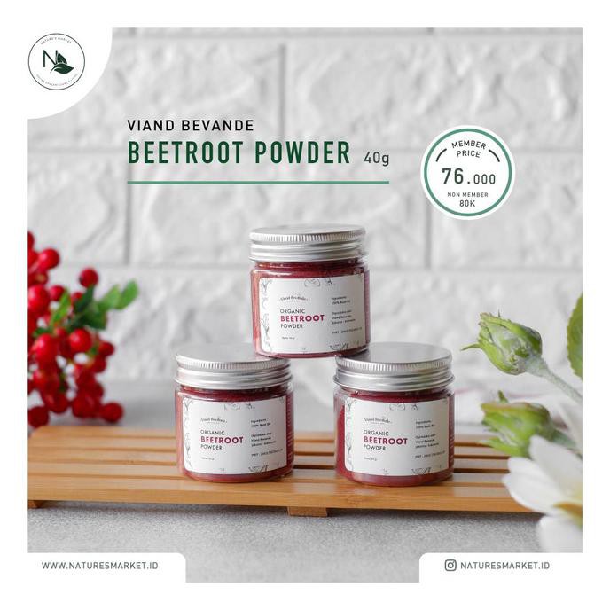 

Produk Terbaik - Viand Bevande Food Powder Beetroot 40Gr