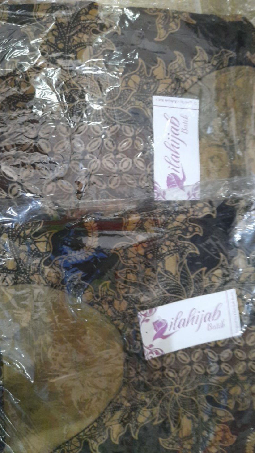 Gamis Batik Modern Murah Katun Halus Kombinasi Truntum, Ori Batik Aksara Pekalongan Big Size Jumbo