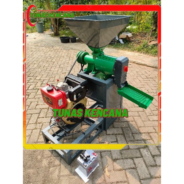 Mesin Giling Padi Mini KD 600B Kapasitas 600 kg/jam|Mahkota