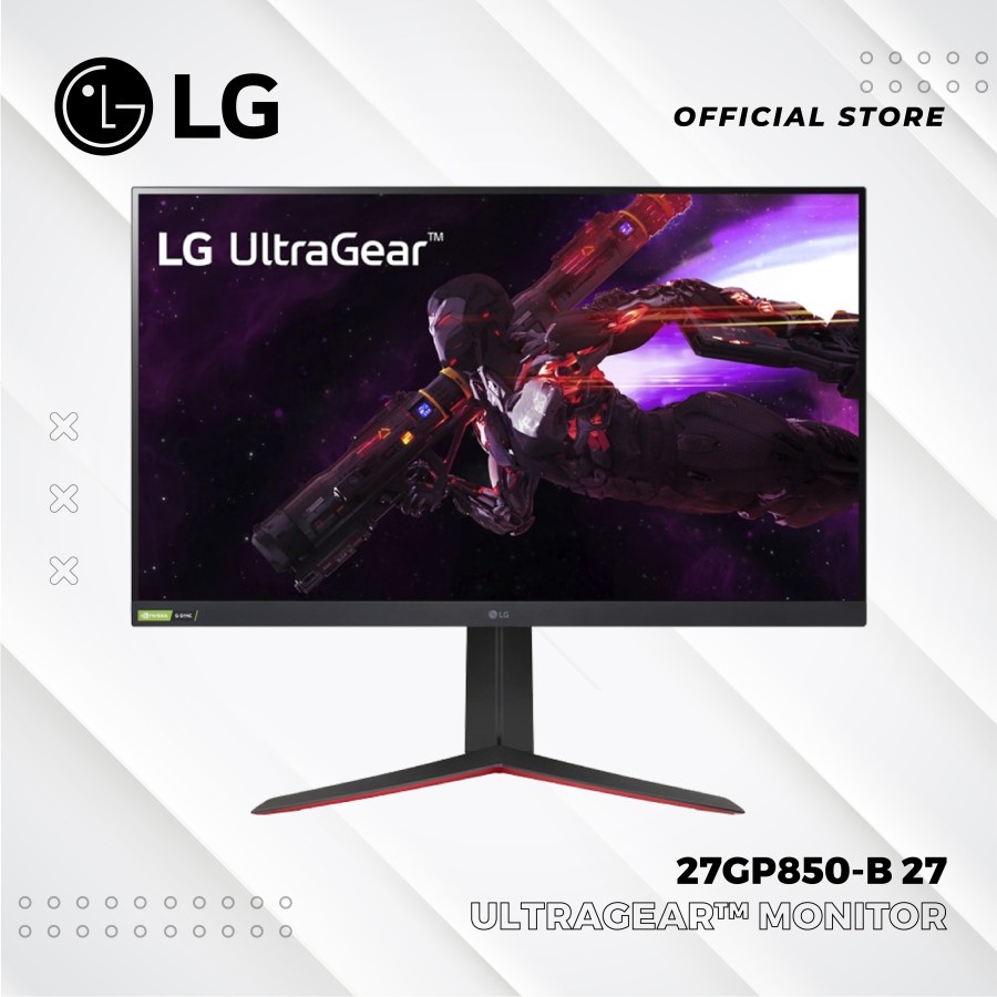 Jual Monitor LG 27GP850-B / LG 27GP850 Nano IPS HDR 1MS 165Hz QHD 1440p ...