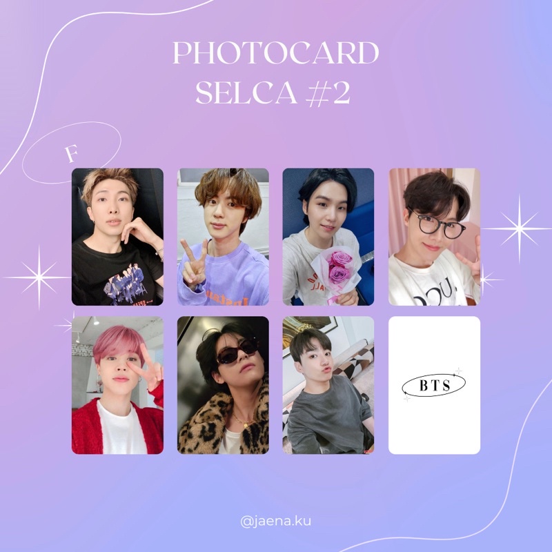 [BTS] PHOTOCARD SELCA #2 BTS ‼️BACA DESKRIPSI‼️