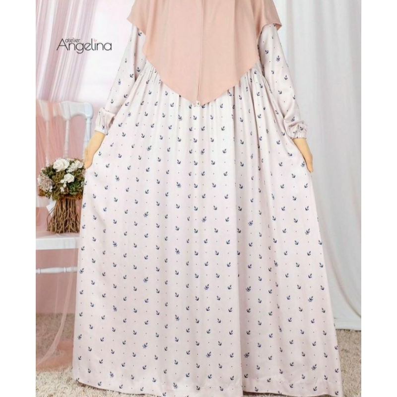 SARAH DRESS ANCHOR CREME by ATELIER ANGELINA / ATELIER ANGELINA ANCHOR / ATELIERANGEL ANCHOR CREME