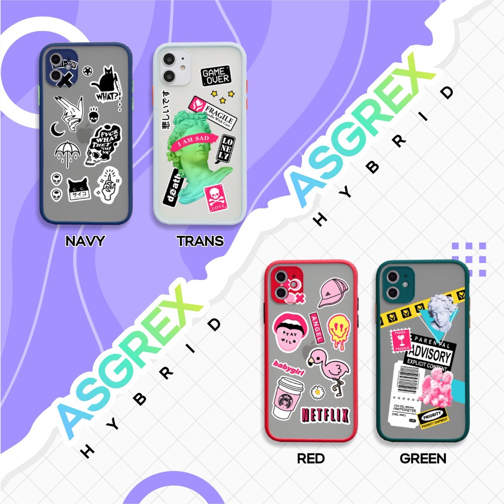 HYBRID PRINTING asgrex case redmi 10 pocophone m3 redmi 3x 3 pro note 8 9 5 pro 4 7 1003