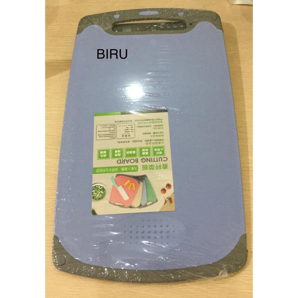 Premium Talenan Buah Sayur Berkualitas dan Antislip 2 Sisi Chopping Board