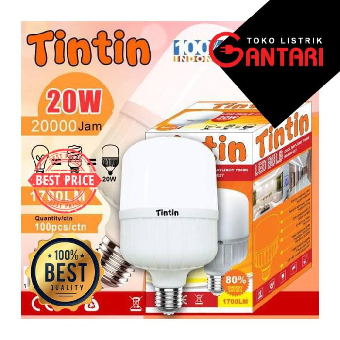 Lampu LED 20w 20 watt Tintin Tin Tin Lampu murah lampu capsule