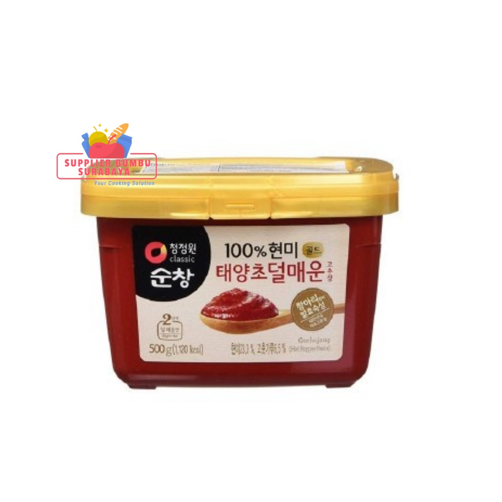 

Daesang Chung Jung One Sunchang Gochujang / Pasta Cabai Merah Korea 500g