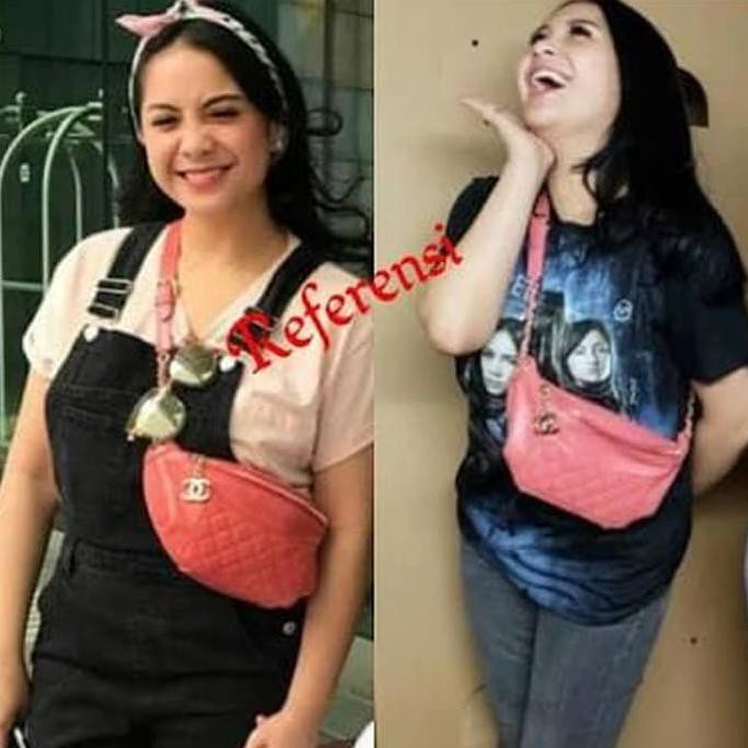 Yuk Di Order Kakak.. Tas Pinggang Chanel Waist Bag Chanel Waistbag Wanita - Putih Terlaris