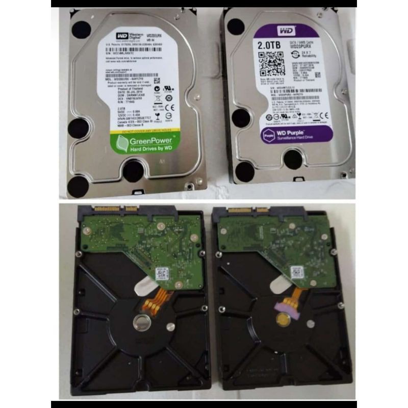 Harddisk HDD Hardisk CCTV PC /Hard Disk WD 6TB SATA HDD 3.5 PURPLE Baru