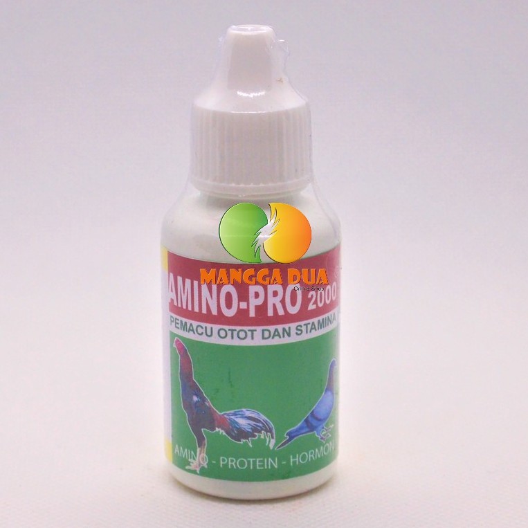 AMINO PRO 2000 30 ml Original Pemacu Pertumbuhan Tubuh Otot AYAM BURUNG UNGGAS BEBEK PETELUR DAGING