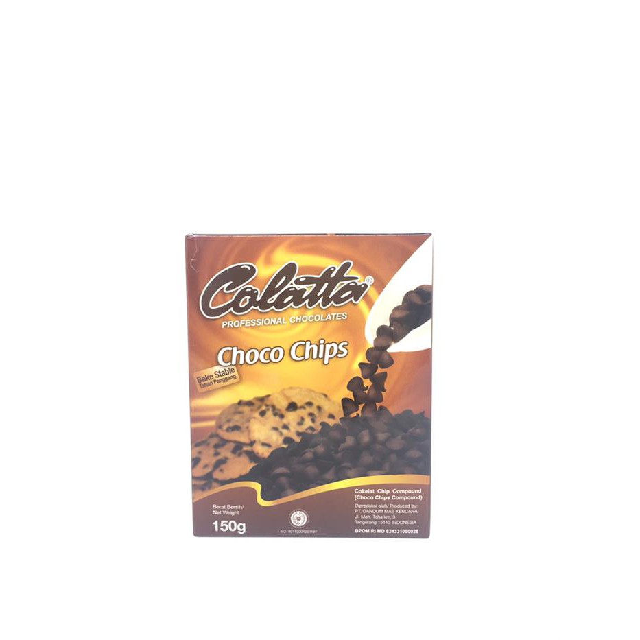 

Colatta Choco Chips 150gr BERKUALITAS