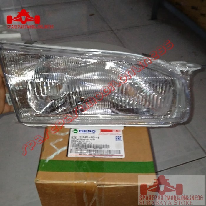 Head Lamp Lampu Depan Toyota All New Corolla AE111 1996 1997 DEPO