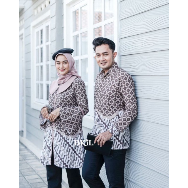 COUPLE BATIK KEMEJA TUNIK ORIGINAL BKIL || TUNIK TERBARU  || KEMEJA BATIK PRIA TERBARU || TUNIK WANI