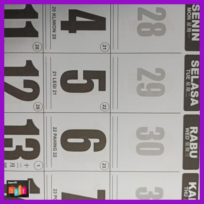 

DOCUMENTO- KALENDER KERJA JUMBO 2021 -ASLIII.