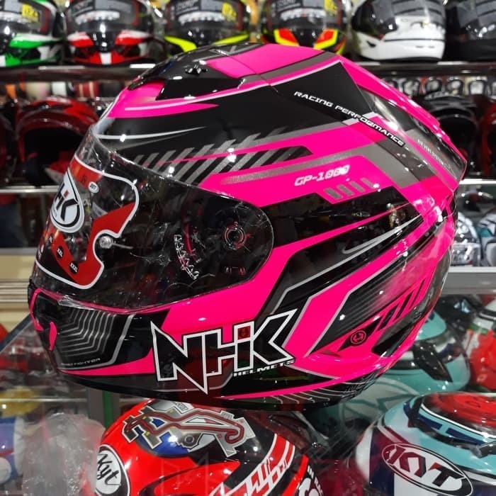 HELM NHK GP1000 PLASMA PINK FLOU