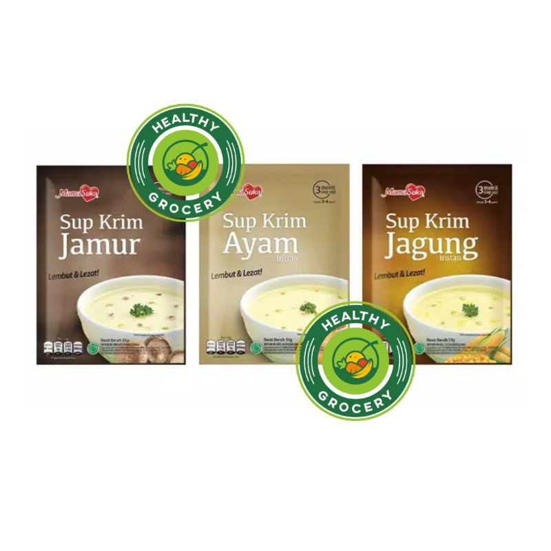 Jual Mamasuka Sup Krim Instant 55gr Ayam Jamur Jagung Shopee