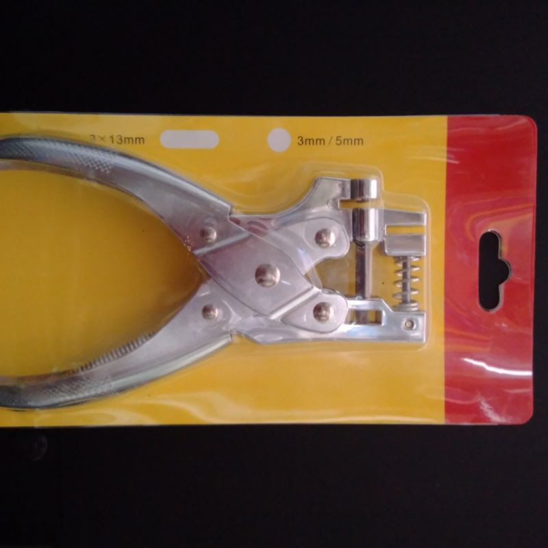 

Slot Punch 2 in 1/Alat Pelubang Id Card 2 in 1 oval hole - round 3mm