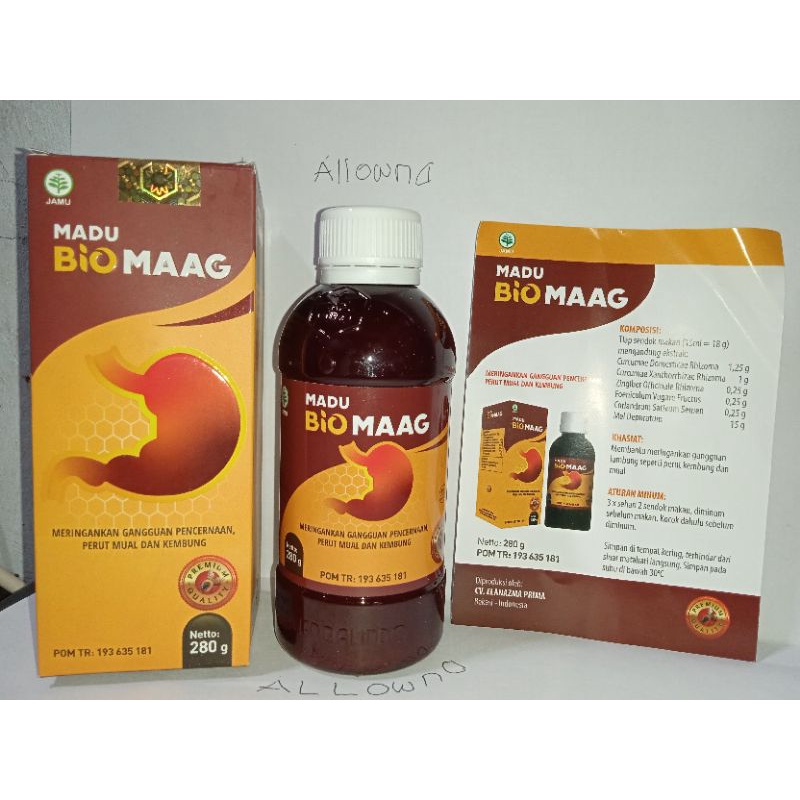 Jual Madu Biomaag Maag Obat Asam Lambung Naik di Apotik