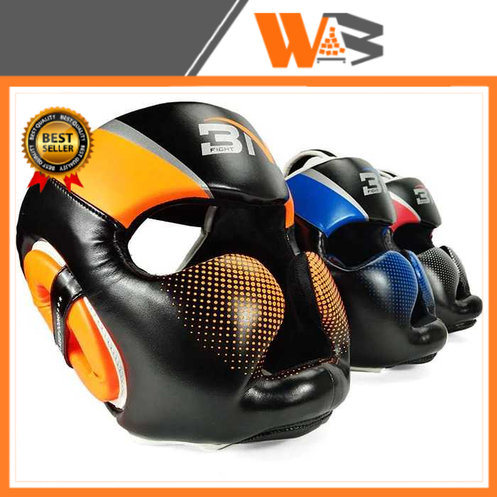 COD Helm Tinju Muay Thai MMA Pelindung Kepala Size XL ead Guard Muaythai BN Original, Head Guard MMA BN Original, Helm Muaythai BN, Helm Boxing BN