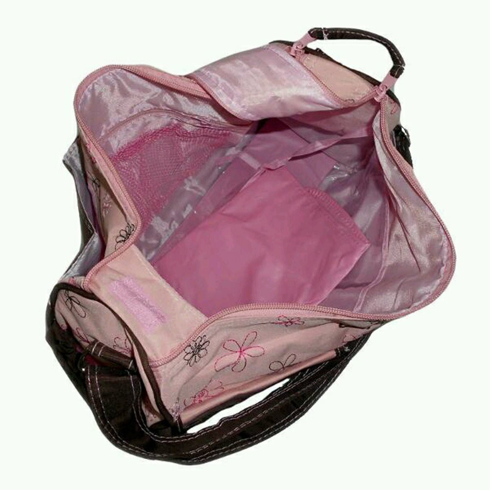 Diskon Tas Perlengkapan Bayi Carter Diaper Bag Besar Flower Pink