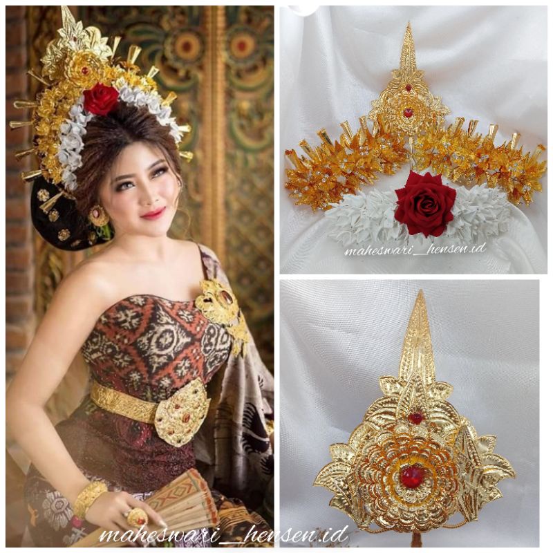 Set Modifikasi Bali Payas Bali ACESORIS PENGANTIN BALI