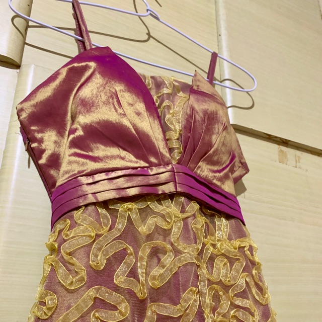 Rosegold Dress Pesta
