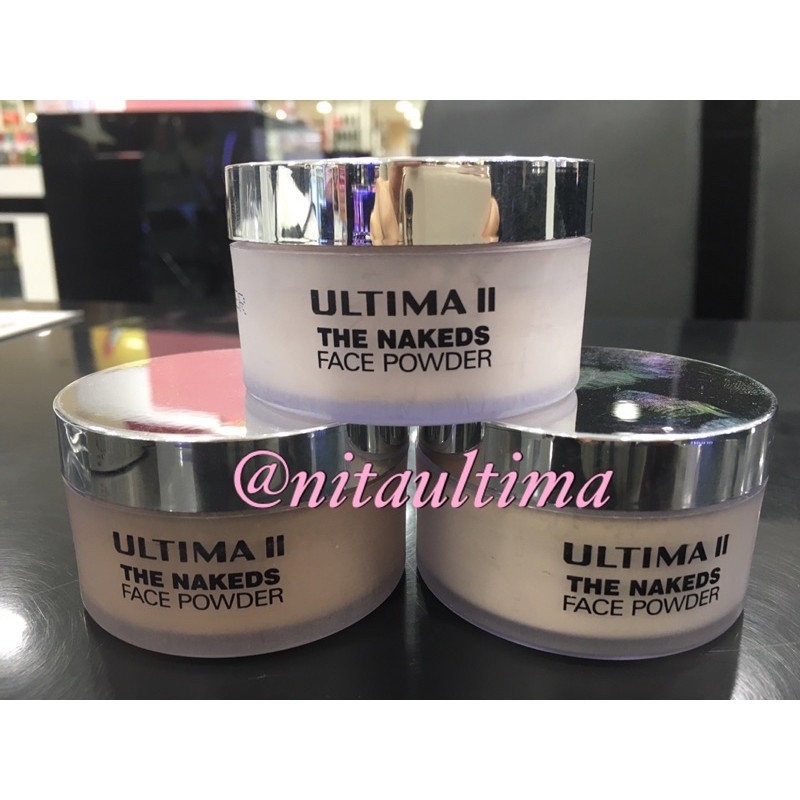 ULTIMA II NAKED LOOSE POWDER (bedak tabur)