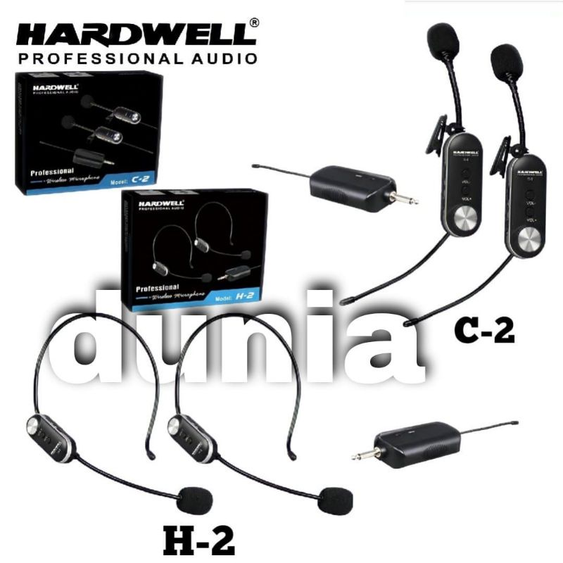 Ds microphone Mic Wireless Hardwell H 2 Headset Original Hardwell H2 Bando C2