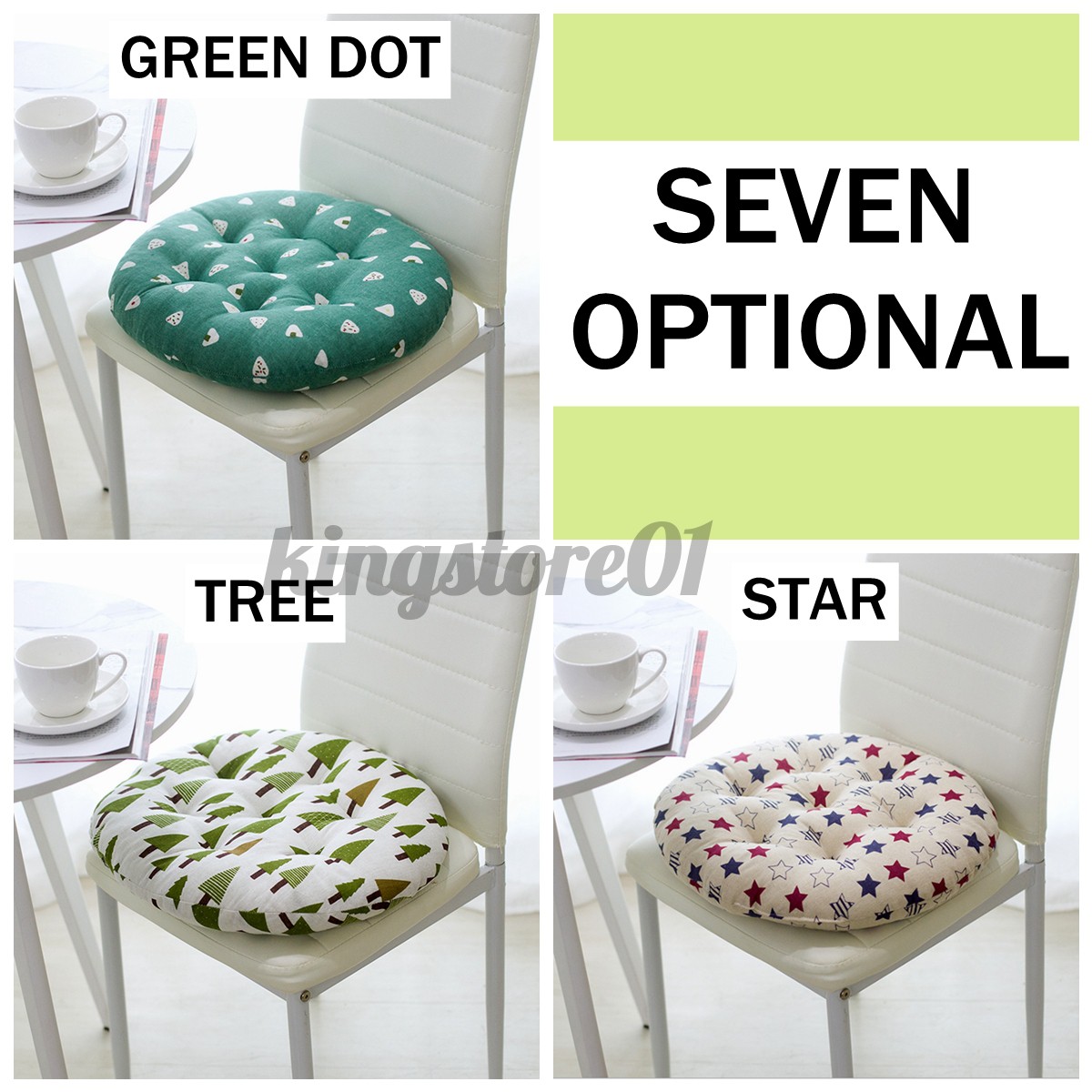 Chair Pad Cushion Mat Office Seat Sofa Floor Dining Garden Home Outdoor Indoor Shopee Indonesia