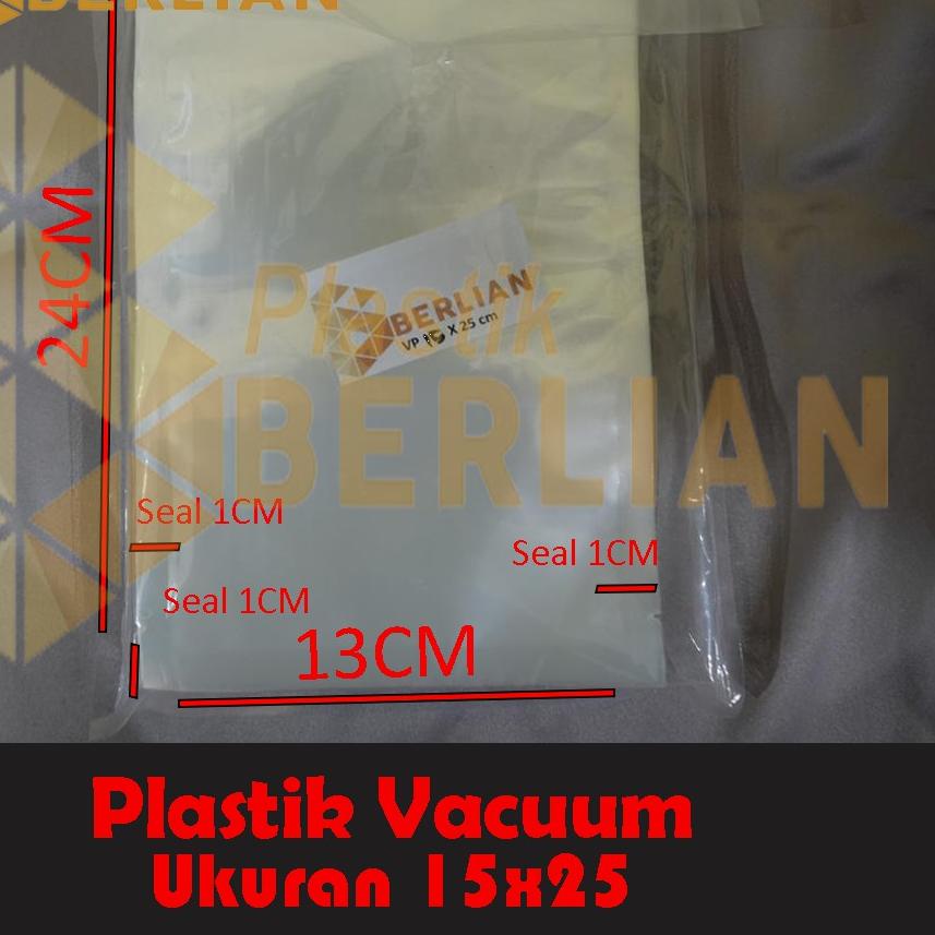 

Plastik Vacuum 15X25 cm Promo Vacum Bag Sealer isi 100